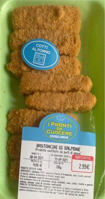 Bastoncini di salmone