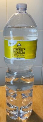 Acqua minerale naturale imperiale front packaging