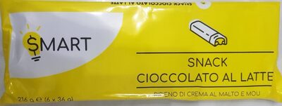 Snack cioccolato al latte