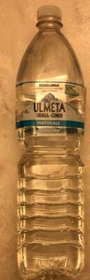 Acqua minerale naturale oligominerale front packaging
