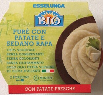 Purè con patate e sedano rapa