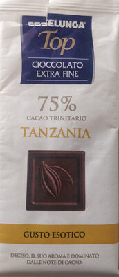 Cioccolato extra fine - 75% cacao Trinitario Tanzania
