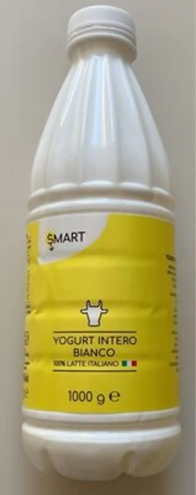 Yogurt intero bianco front packaging