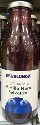 Esselunga succo mirtillo nero selvatico front packaging