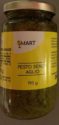 Pesto senza aglio front packaging