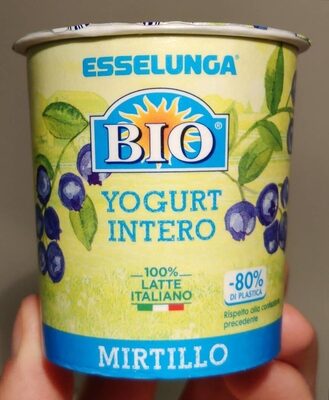 Yogurt intero mirtillo - Bio