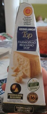 Parmigiano Reggiano dop front packaging