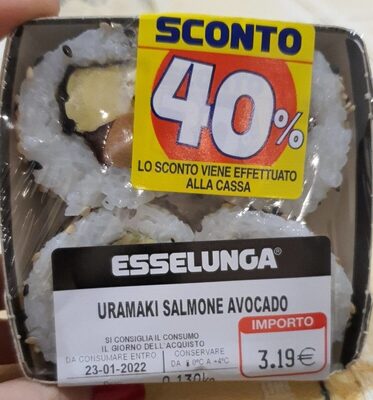 Uragani salmone avocado