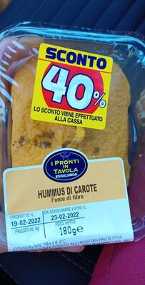 Hummus di carote