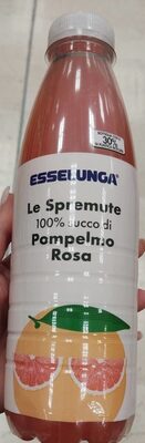 Le spremute 100 succo di pompelmo rosa
