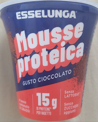 Mousse proteica gusto cioccolato