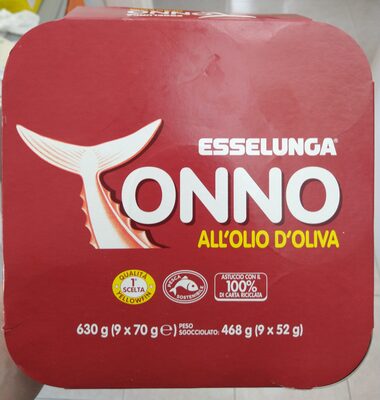 Tonno All'Olio d'oliva