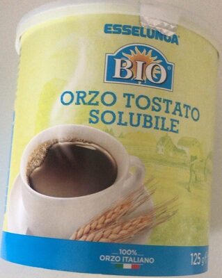 orzo tostato solubile front packaging