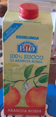 100% succo di arancia rossa