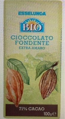 cioccolato fondente extra amato biologico