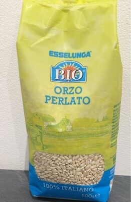 Orzo perlato front packaging