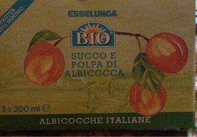 Succo e polpa di albicocca