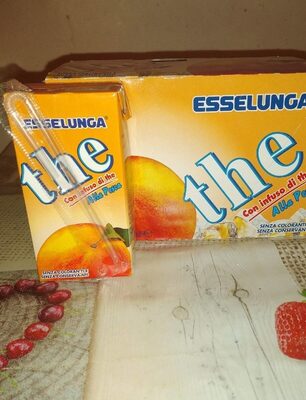 The con infuso di the alla pesca