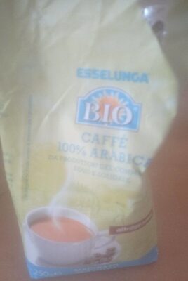 Caffè 100 per cento arabica front packaging