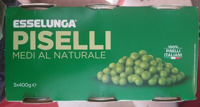 Piselli medi al naturale