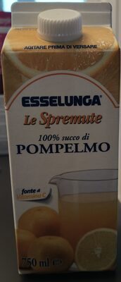 100% succo di pompelmo