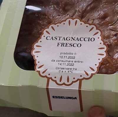 Castagnaccio fresco