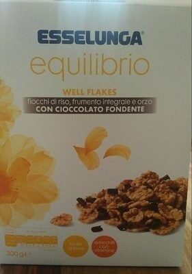 Equilibrio - Well flakes con cioccolato fondente