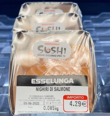 Nighiri al salmone