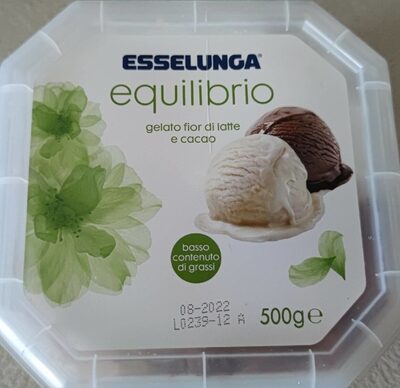 Gelato fiordilatte e cacao