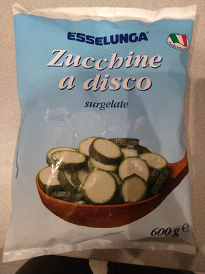 Zucchine a disco front packaging