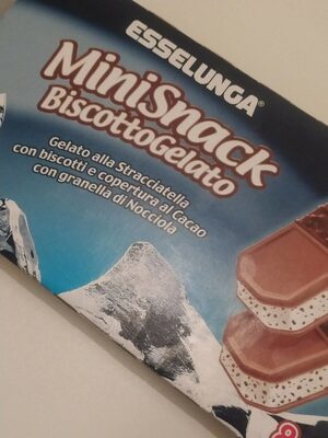 Minisnack biscottogelato