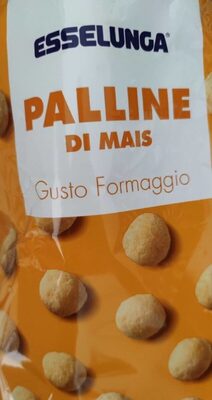 Palline di mais gusto formaggio