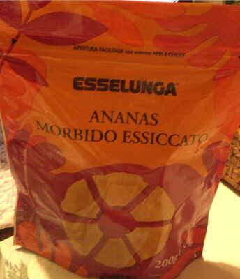 Ananas morbido essiccato