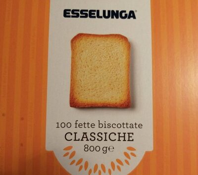 Fette biscottate classiche Esselunga front packaging