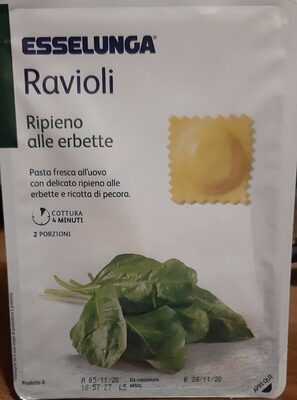 Ravioli Ripieno alle erbette