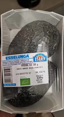 Avocado bio varieta Hass origine Spagna