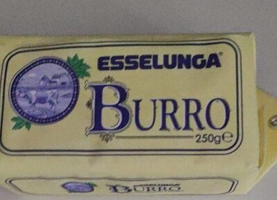 Burro Esselunga front packaging