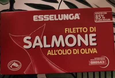Salmone in olio d'oliva