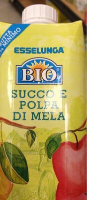 Succo e polpa di mela bio