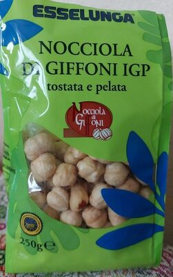 Nocciola di Giffoni igp tostate e pelate