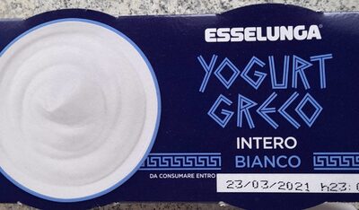 Yogurt greco intero