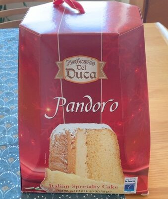 Pandoro front packaging
