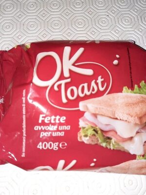 OK Toast front packaging