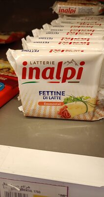 Fettine di latte front packaging