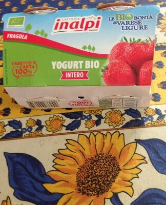 Yogurt front packaging