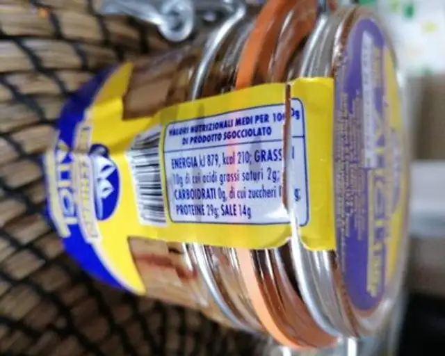 Filetti di alici front packaging