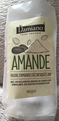 Poudre d amandes décortiquées bio