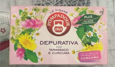 Tisana depurativa tarassaco e curcuma