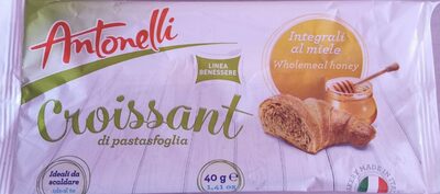 Croissant di pasta sfoglia front packaging