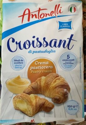 Croissant alla crema